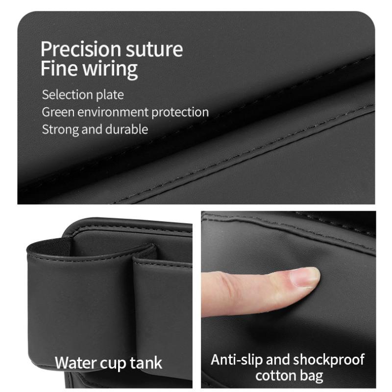Car Seat Gap Organizer Storage Box Key Card Cup Phone Holder For AMG A B C E S G Class A180 CLK CLA GLE GLC W212 C200