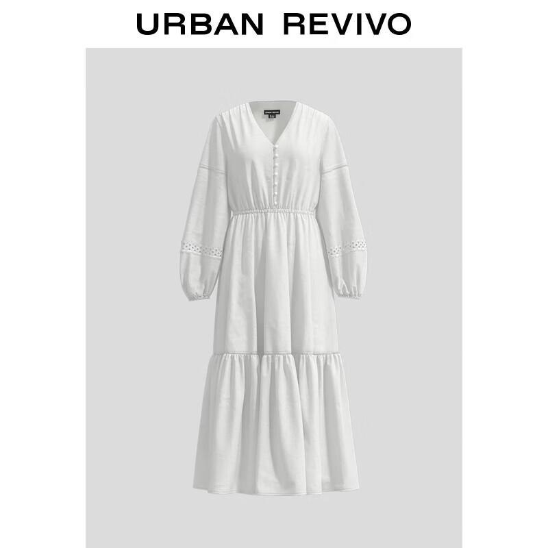 

UR 2025 Autumn Resort Patchwork Waist Dress M