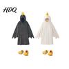 Goose Onesie Costume 1 Set Blanket Hoodie Unisex Cartoon Pajamas Set Oversized Soft Warm Adult Hooded Bodysuit with Yellow Beak Design Winter Party