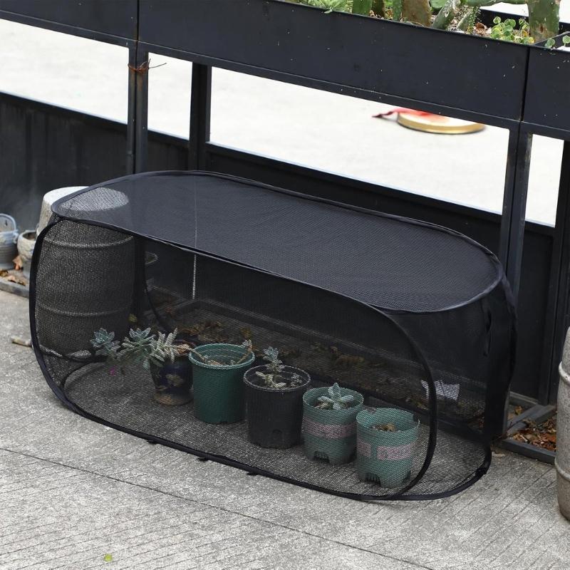 Plant Cover Vegetable Plant Protector Net Cage Guard for Protecting Vegetables Fruits Seedling Flower Animal