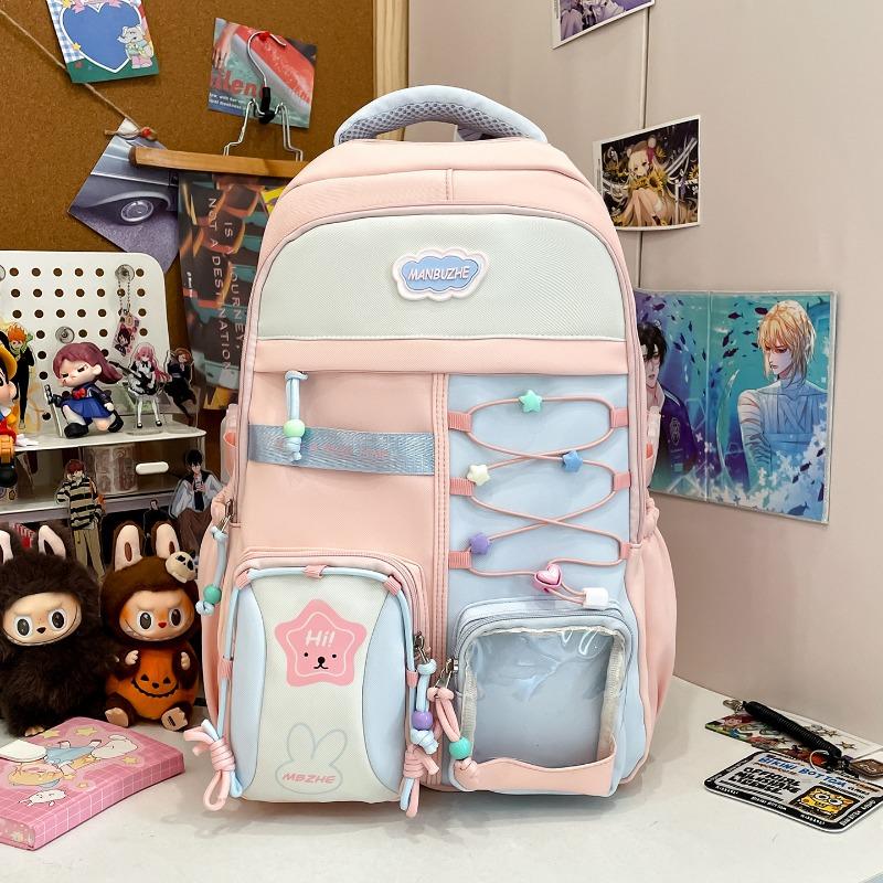 High value Harajuku fresh and sweet backpack junior high school students lightweight large capacity backpack
