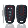 Silicone For Chevrolet Malibu Blazer Traverse Seeker Onix Equino Volt Bolt Trax Orlando Cruze Spark Sonic Camaro Car Key Case