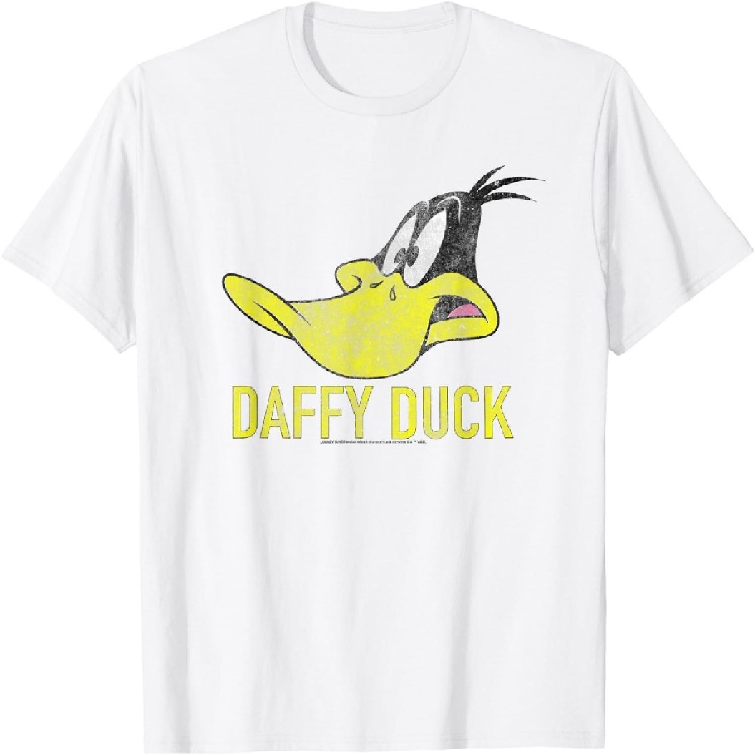 Футболка с Даффи Даком из Looney Tunes XXXXXL белый