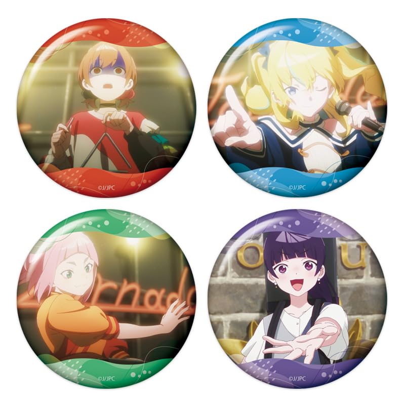 Jellyfish Can't Swim at Night - Badge Collection - 50 pieces in 1 box