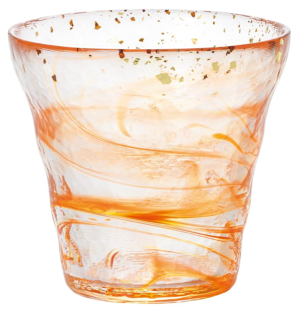 ADERIA Tsugaru Vidro Hyoka Kinsai Rocks Glass Evening 300ml Made In Japan Special Wooden Box Highball Whiskey Beer Sake Shochu Stylish Brandy Beer