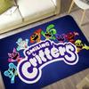 Cartoon S Smiling C Critters Door Mat Washable Non Slip Living Room Sofa Chairs Area Mat Kitchen Doormat Area Rug