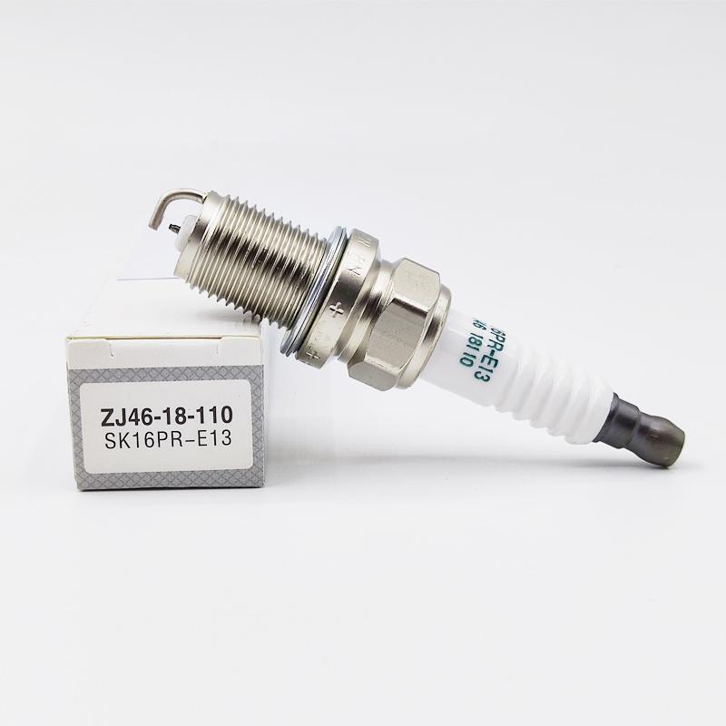 4pcs ZJ46-18-110 SK16PRE13 Iridium Spark Plug For Mazda 2 3 1.3L 1.5L 1.6L 2007 2008 2009-2015 SK16PR-E13 ZJ4618110