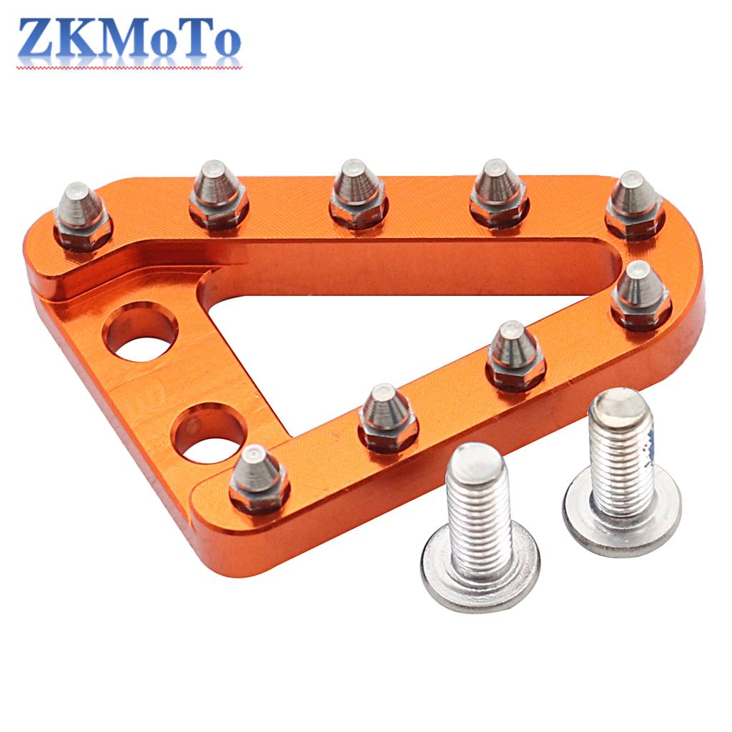 CNC Rear Brake Pedal Step Plate Tip For KTM SX SXF EXC EXCF XC XCF XCW XCFW TC TE 2008 2009 2010 2011 2012 2013 2014 2015 2016