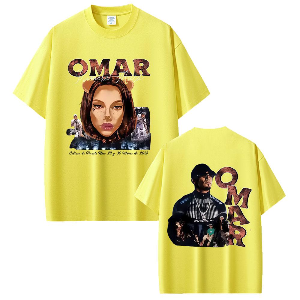 Rapper Omar Courtz Primera Musa T Shirt Men Women Hip Hop Fashion Street Vintage Tshirt Mens Casual Cotton Crewneck Tshirts