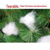 Artificial White Cotton Snowballs for Christmas Decorations