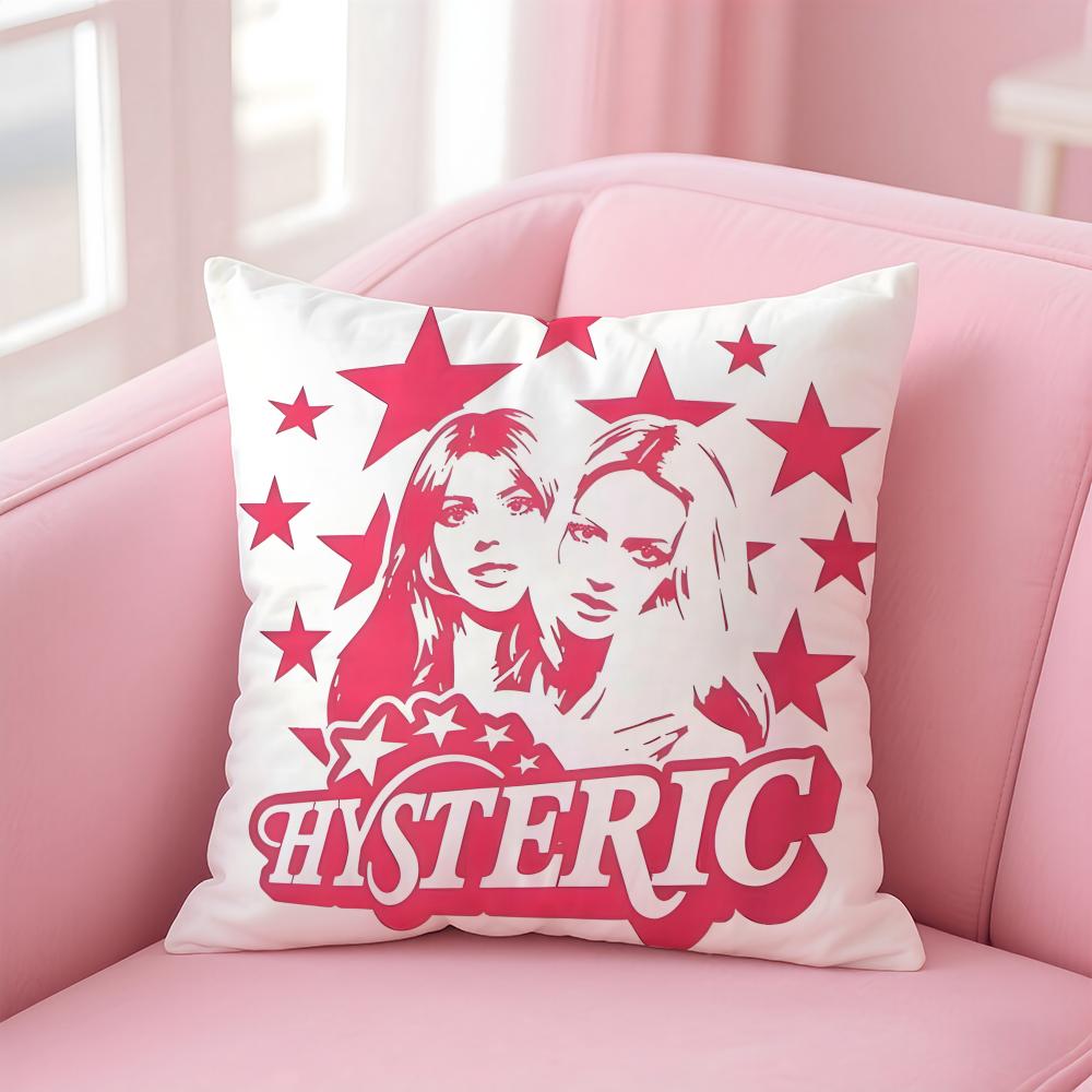 Brand H-Hysteric G-Glamour Cushion Cover Comfortable Reversible Pillow Cover Ideal for Car Sofa Bedroom & Beyond