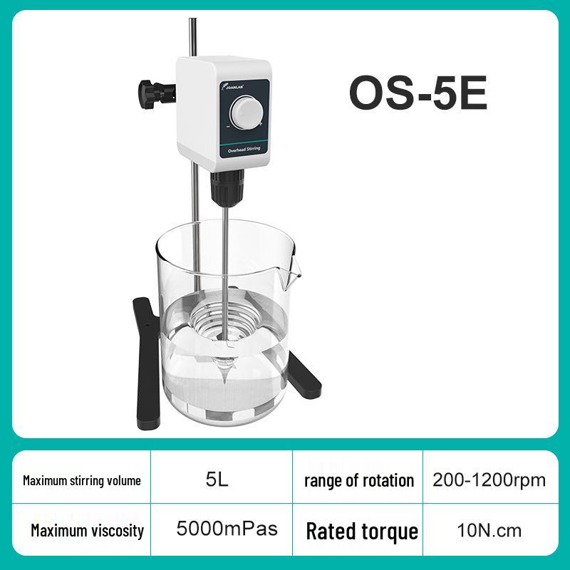 Qun an High-Power Top-Mounted Electric Laboratory Disperser Mixer with Digital Display