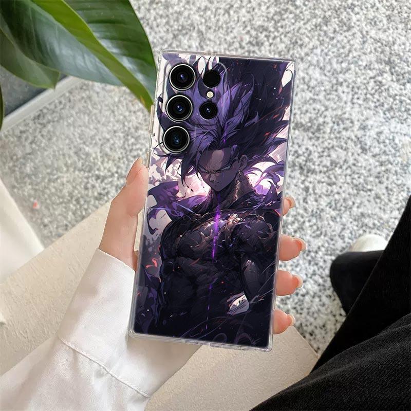 

Phone Case For Samsung Galaxy S26 Ultra S25 S24 S23 S21 Ultra S20 FE S22 S26 Plus S25 Coque Clear Cover D-Dragon Goku Ball Anime Galaxy S10 Plus