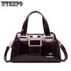 WTEMPO 2-schichtige Große Kapazität Einkaufstasche Luxus Handtaschen Frauen Taschen Designer Krokodil Muster Damen Boston Schulter Tasche Hohe Qualität