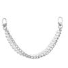 Purse Double Chains Strap for Women,Purse Straps Extender, Short Handle Replacement Charms Accessories for Wallets Handbags Bags