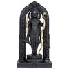 Polyresin 3D Ram Lalla Ayodhya Idol Statue Schauobjekt Murti für Heimdeko Dekoration Geschenk Geschenkartikel