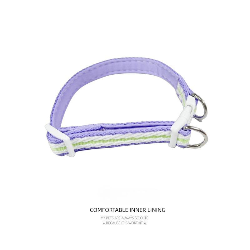 Dopamine Dog Harness Leash Set Adjustable Pet Vest Chest Strap Collar for Small Medium Dogs Outdoor Walking Puppy Accessories