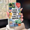 For iPhone17 17E 17Air 17Pro 17ProMax Case Pink Rose Rainbow Trendy Antifouling Bumper For iPhone17E iPhone 17 Pro Max Air Capa
