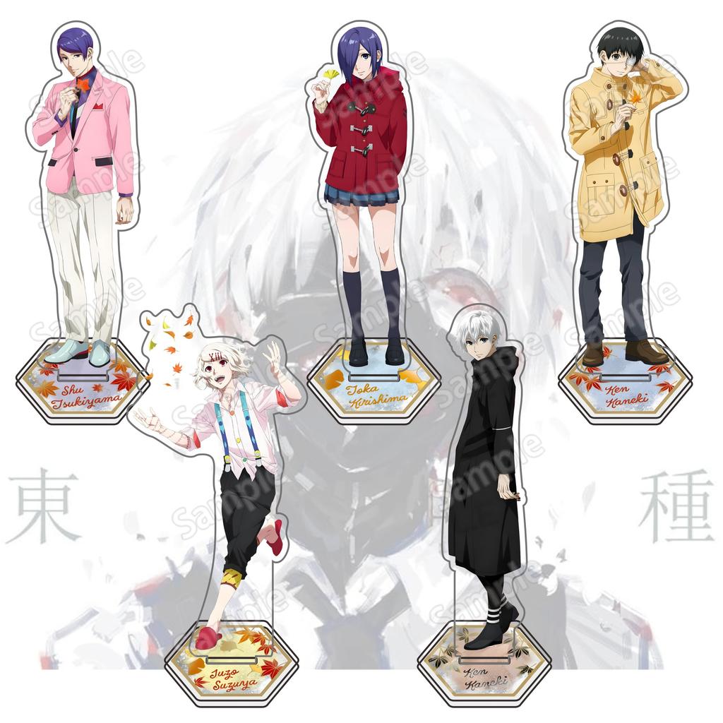 Anime Ghoul Acrylic Stand Model Figure Ken Kaneki Kishou Arima Touka Kirishima Cosplay Characters Goods Collection Gifts