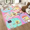 Spongebob's Colorful Friends Square Rugs Are a Great Choice for Living Rooms, Bedrooms, Home Décor, and As Gifts.