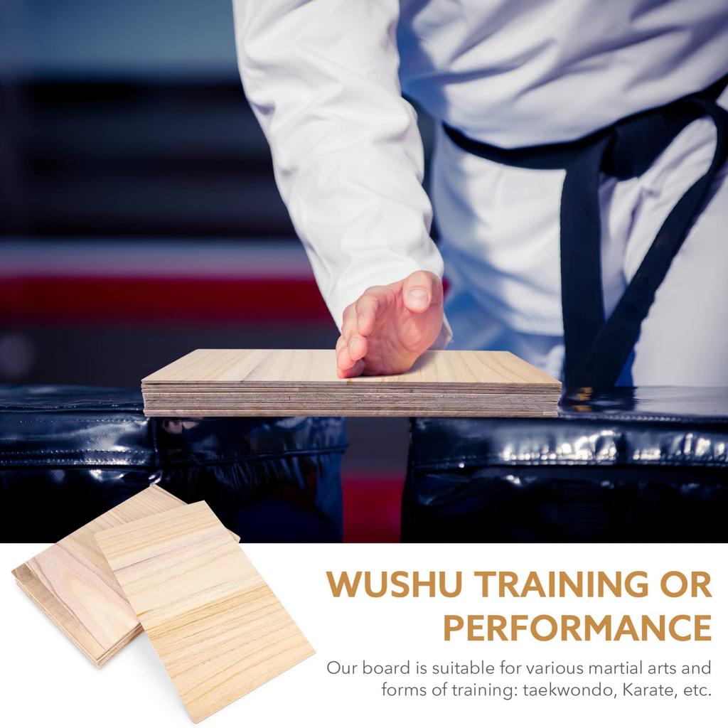 VANZACK Karate trial board, Taekwondo, trial board, 10 pieces for beginners