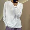 Su Ran Spring/Summer Age-Reducing Quick-Dry Travel T-Shirt – Round Neck, Drop Shoulder, Long Sleeve, Minor Flaws