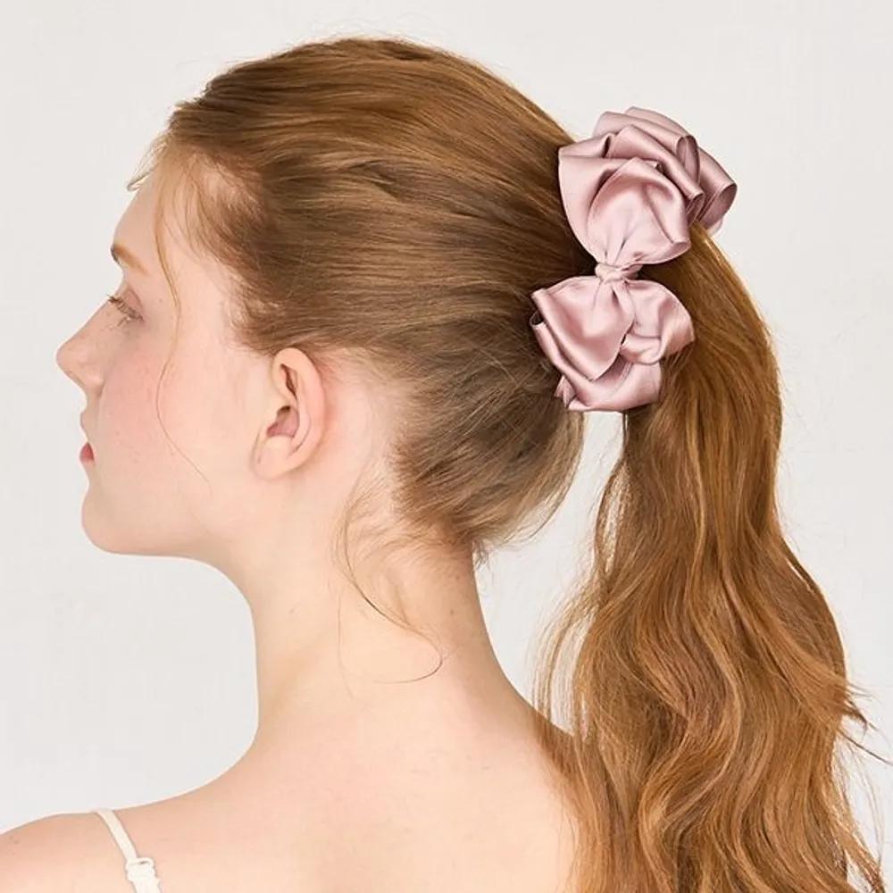 Header Ribbon Banana Pin JP-23-311BA Pink Beige