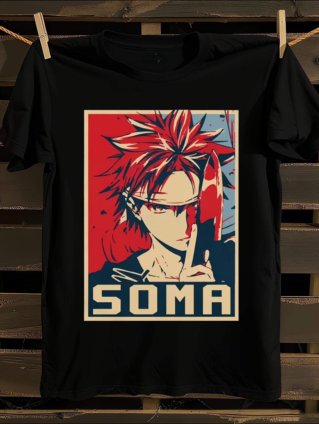 Shokugeki No Soma Anime Tshirt Anime Tshirt XXXL