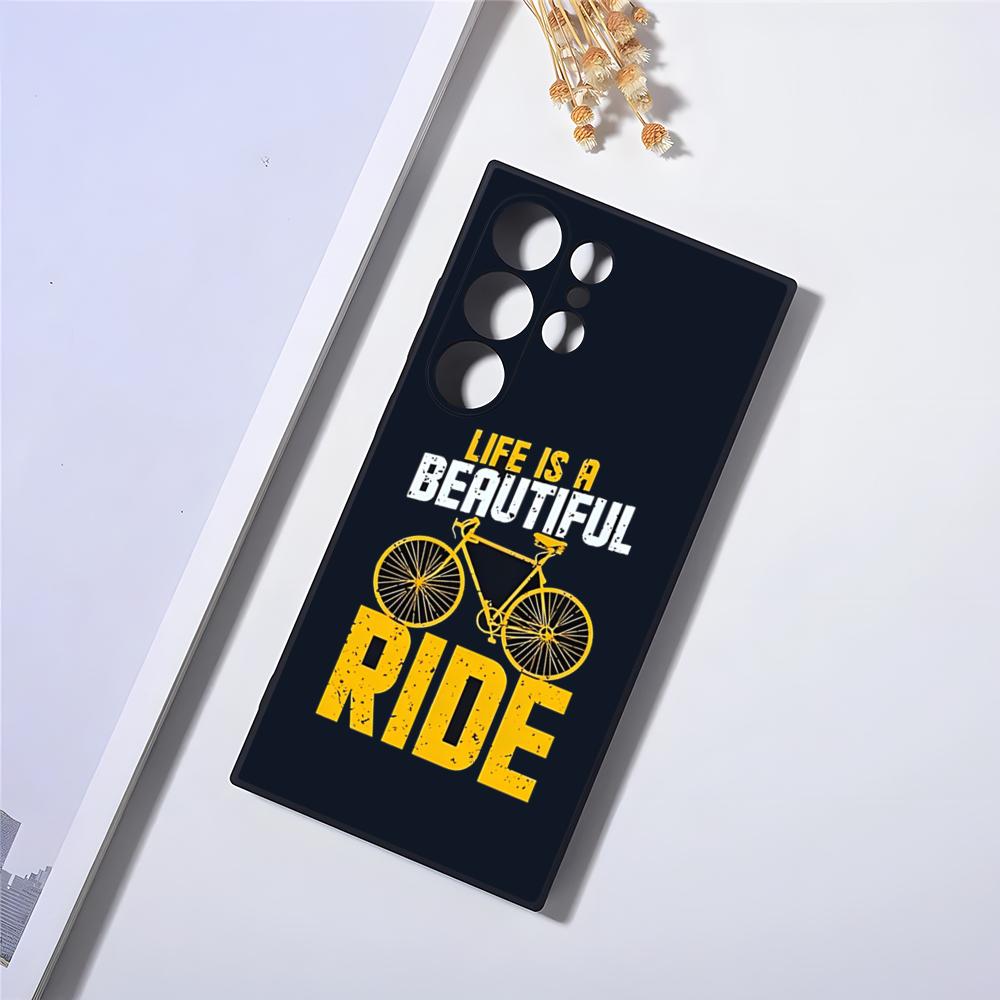 Tour De France Bicycle Exercise Phone Case For Samsung S24 Ultra S23 Fe S22 S20 S21 Plus Galaxy A54 A34 A24 A53 Note 20 Cover