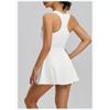 New Zipper One-Piece Dress for Women, Anti-Exposure, for Outdoor Running and Fitness