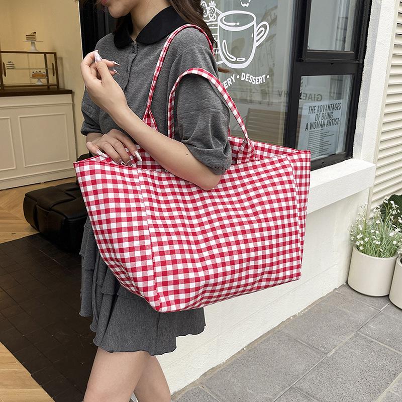 2025 Fashionable Lightweight Large Capacity Tote Bag - Versatile, Simple, Lazy Style Shoulder Bag for Travel.