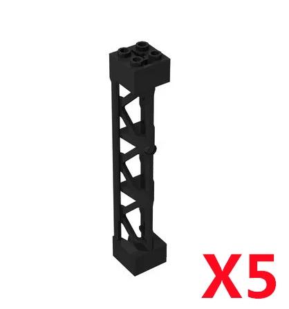 MOC DIY Accessori Parti Piastra Scena Città Blocchi da Costruzione Tronco d'Albero Recinzione Ringhiera Lampione Stradale Semaforo Base Giocattolo A037