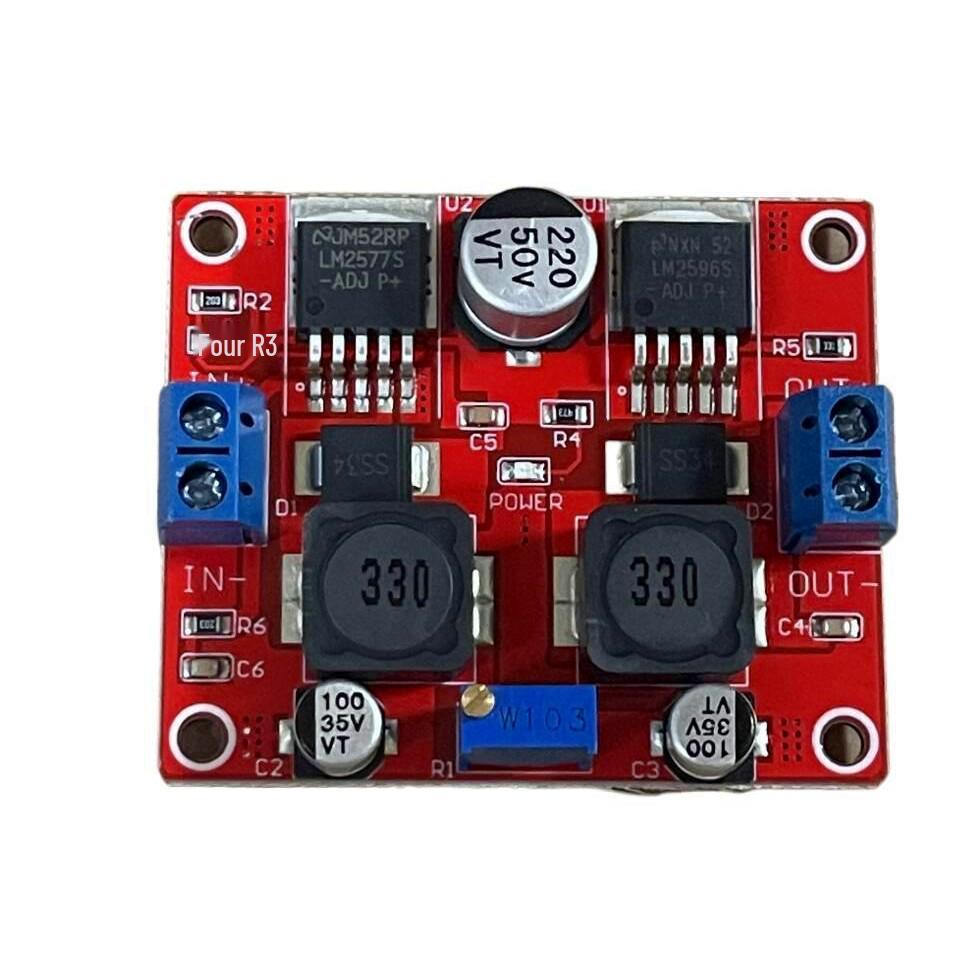 DC-DC Buck-Boost Module LM2596S: Solar-Compatible, Wide Voltage Input