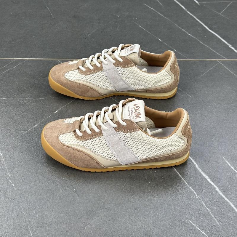 

Ballet summer mesh German training shoes women s 2025 new popular versatile casual sports shoes breathable Forrest Gump shoes tide 35 коричневый