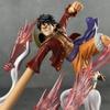 30cm One Piece Luffy Gk Figure Gear Third Long Arm Rifle Battle Form Enies Lobby Arc Collectible Desktop Ornament Boxed Statue