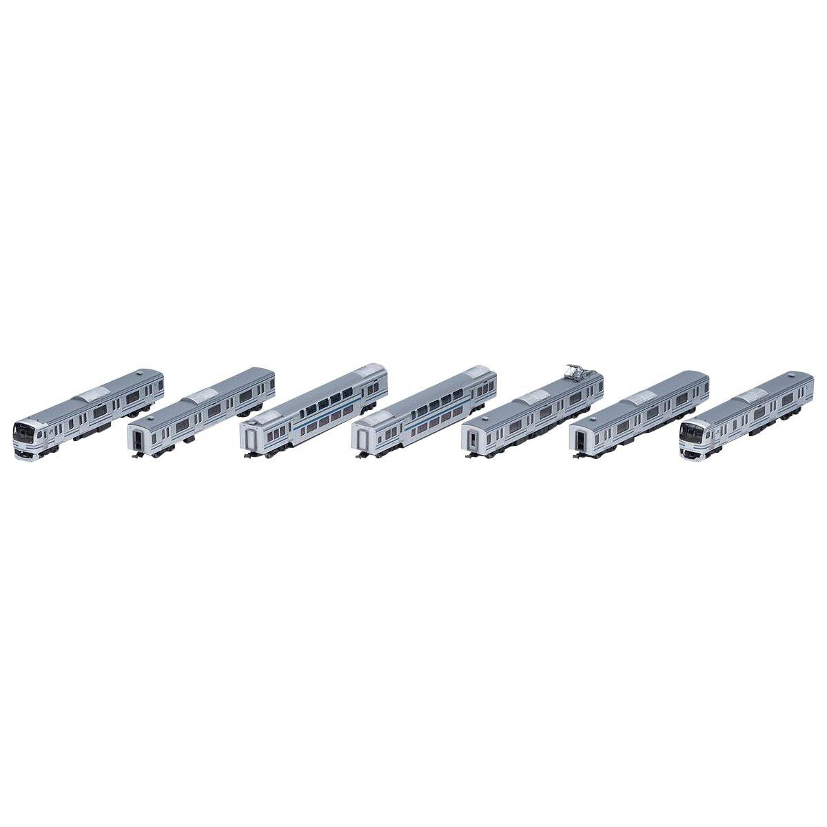 

TOMYTEC TOMIX N Gauge JR E217 Series 8th Car Basic Set A 98828 Model Train Series/Updated зелений