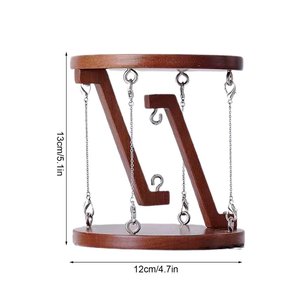 Тенсегрити-структура Плавающий стол Деревянная подставка Настольное украшение Для офиса Гостиной Стола ТВ-тумбы Домашний декор коричневый