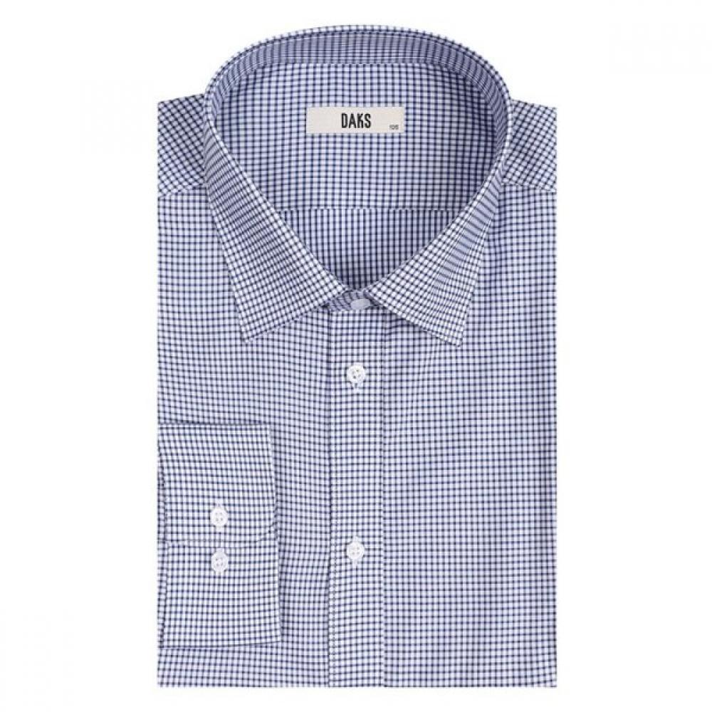 DakS Men S Micro Pattern Regular Fit dreSS Shirt Cotton Blend dmp1Shdl121b1