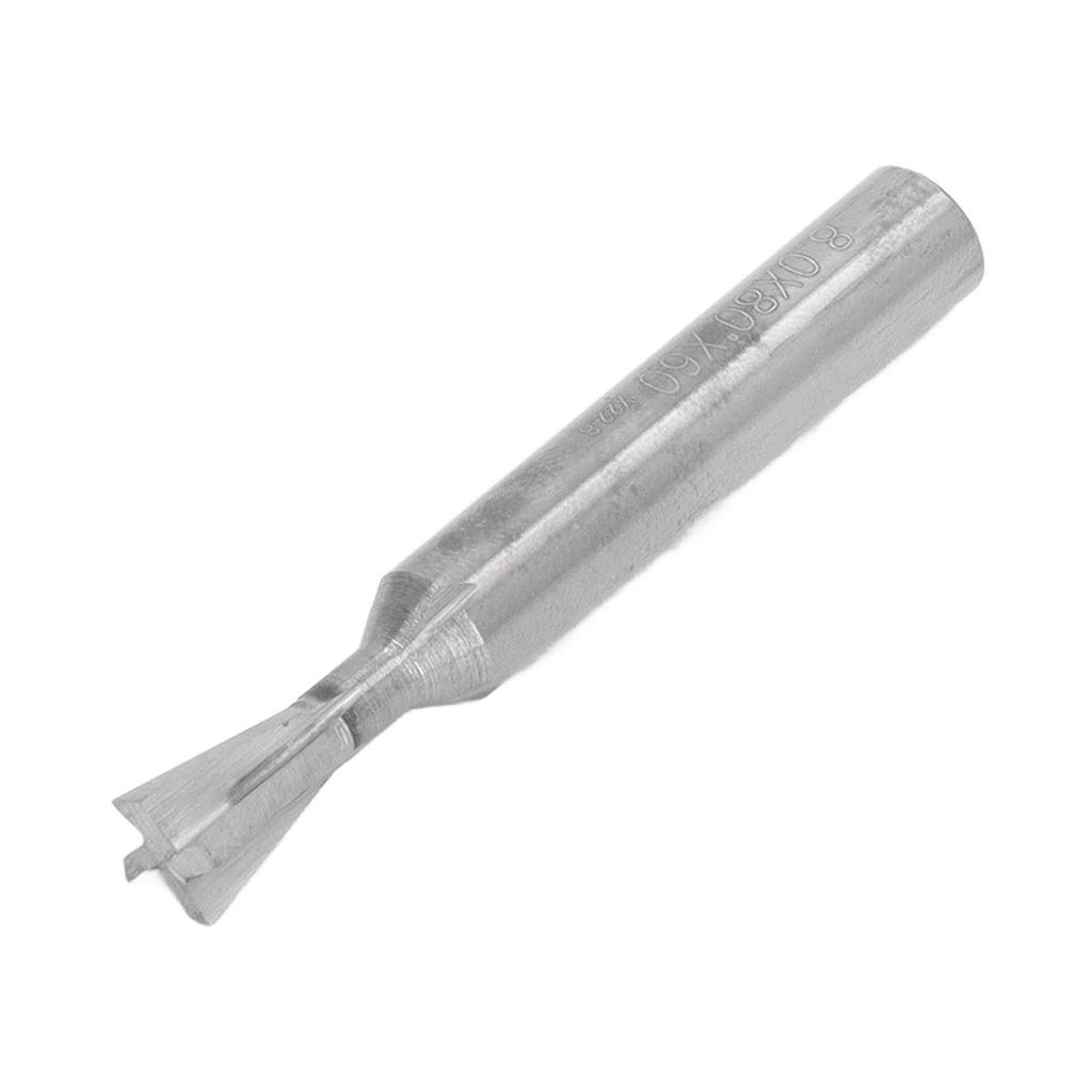 Milling Cutter Dovetail Bit End Mill Universal Shank Carbide 4 Flute Cutting Tool for Working 80