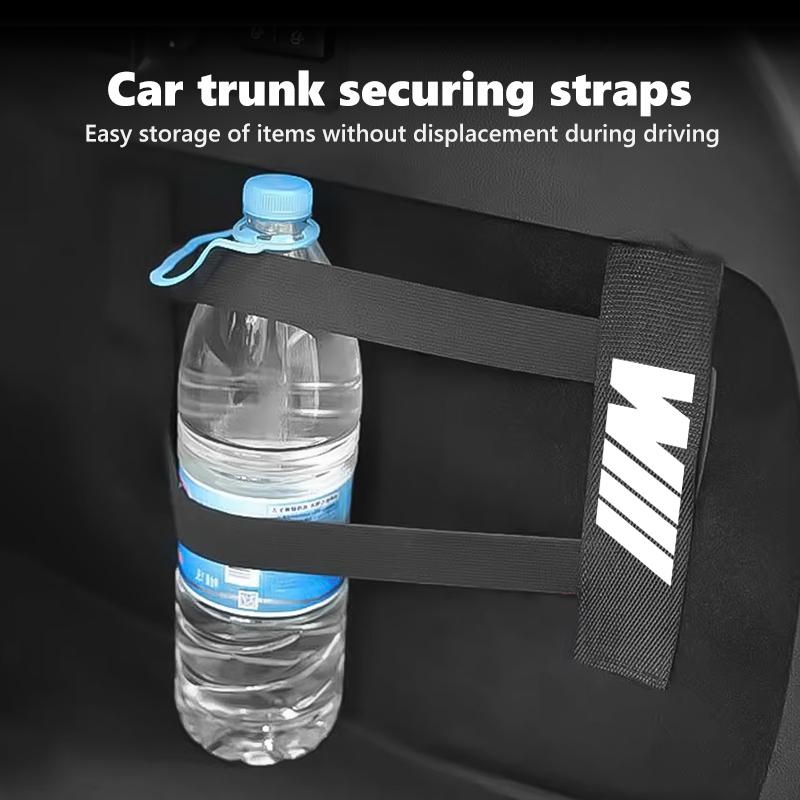 Car Trunk Organizer Strap Fixing Belt Storage Bag Tapes Fixed For BMW M F10 F20 F30 F40 F15 F25 F26 F31 F49 E62 E83 E84 BT8
