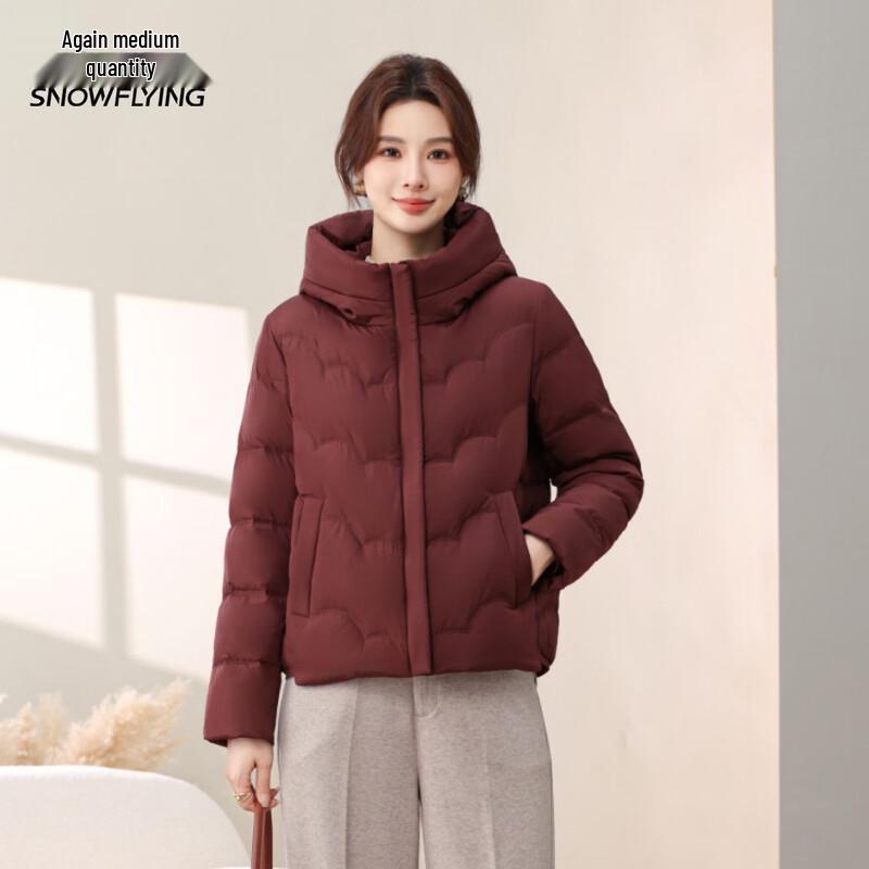 Women's Winter Hooded Short Puffer Jacket