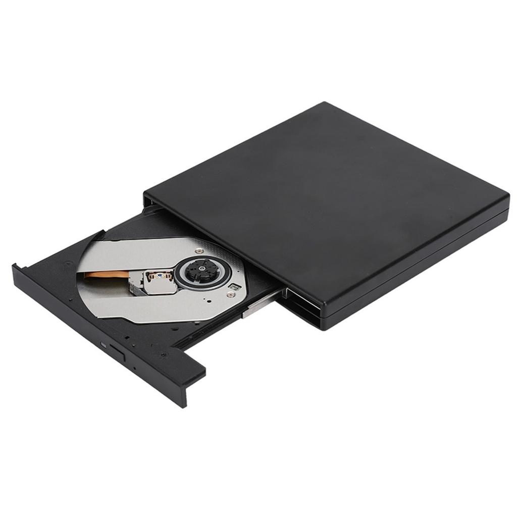 USB2.0 DVd RW Laptop Desktop CD ROM Optical Drive Black for Windows 2000 Xp Vista Windows 7