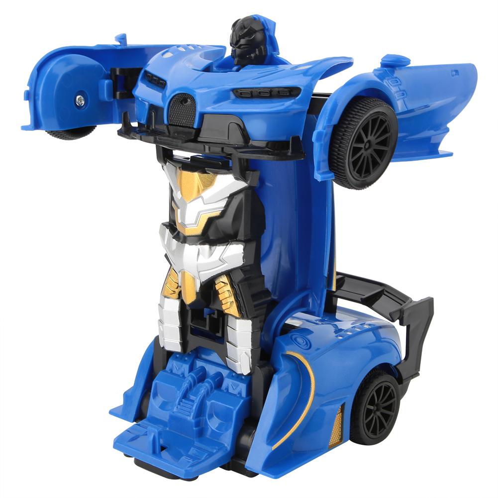 1:22 Electric Remote Control Toy Transforming Car Model Kids Simulation Toys Dark Blue