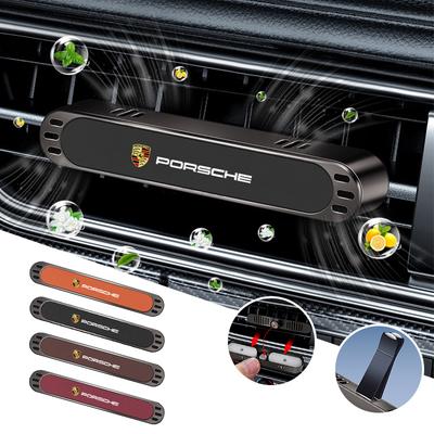 Car Interior Air Outlet Perfume Air Conditioner Aromatherapy Sticker Freshener For Cayenne GTS Panamera Carrera GT3