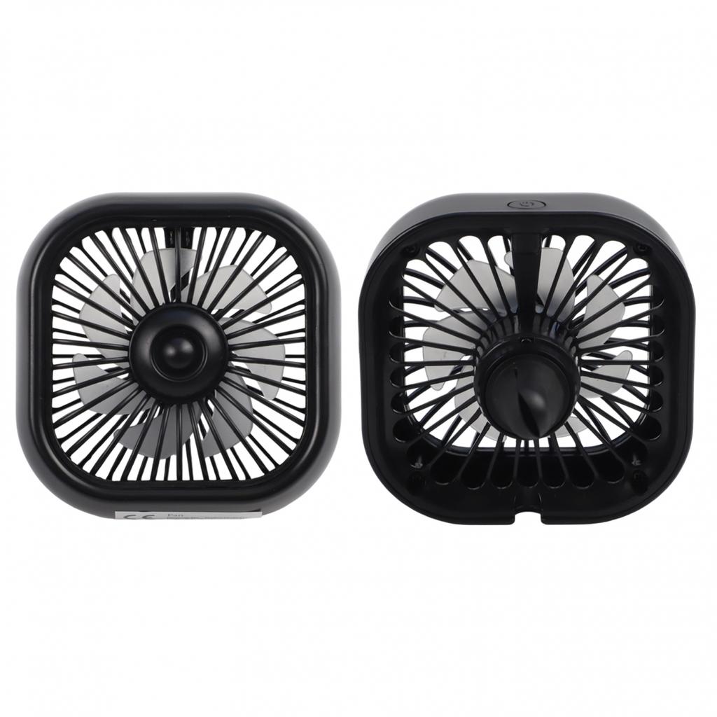Ambient Light Control Car Air Outlet Fan USB Car Fan