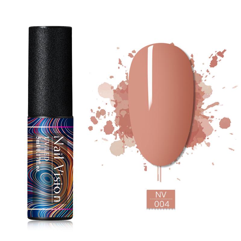 

Nail Vision 5 мл телесного цвета, замачиваемый УФ-гель, долговечный гель для ногтей, цветное покрытие