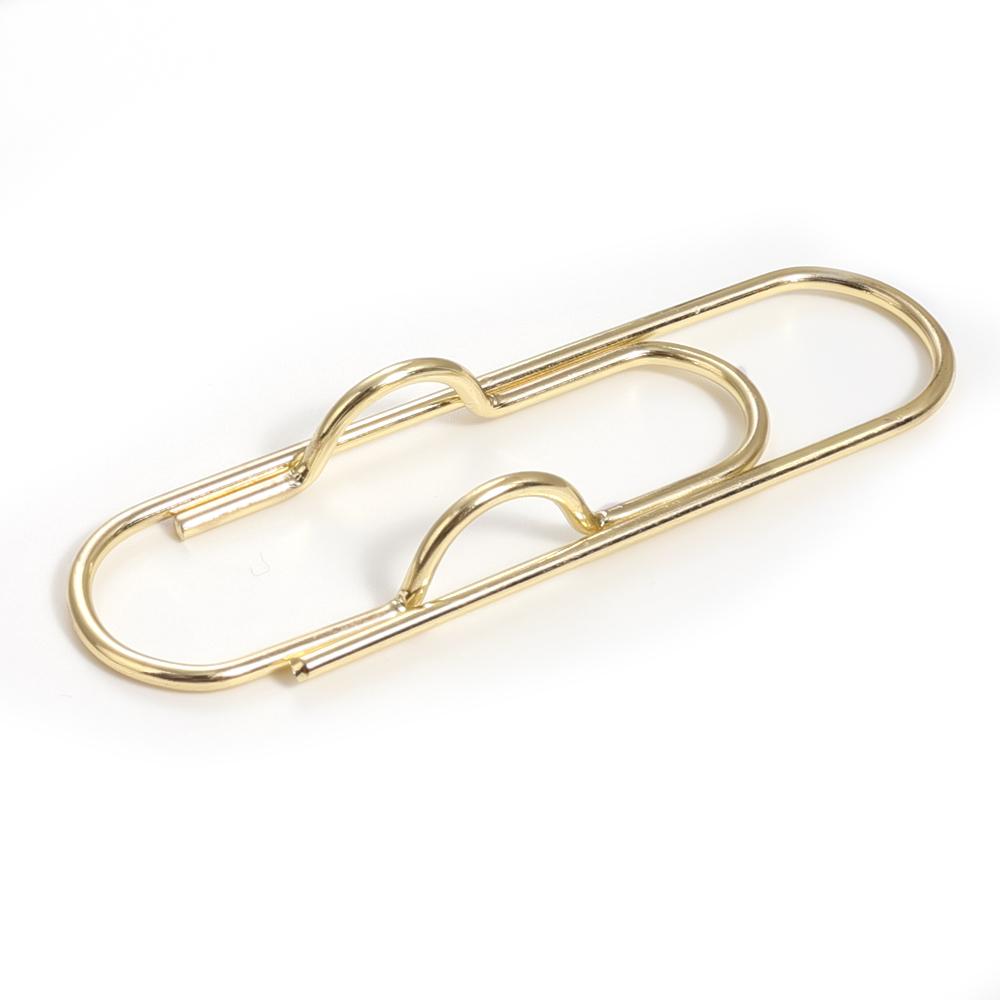 10-1Pcs Metal Pen Holder Clips Portable Paper Fix Clips Journal Document Notebook Pictures Pin Pocket Student Office School Tool