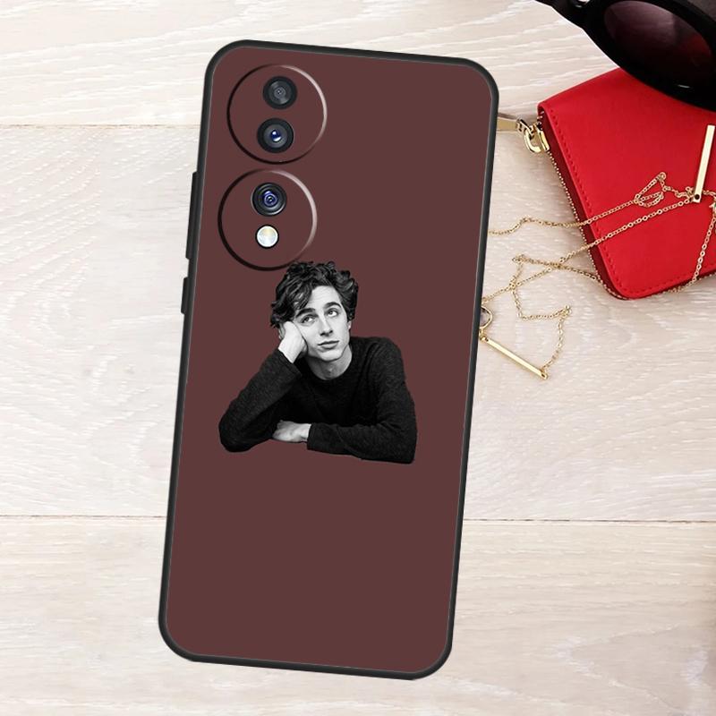 Timothee Chalamet Actor Case For Honor 200 400 Pro 50 70 90 Lite X9a X9b X9c X9d X8a X8b X8c Magic 5 6 7 8 Pro Cover