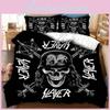 Heavy Metal Slayer Band Music Comforter Print Bedding Three Piece Bedroom Set