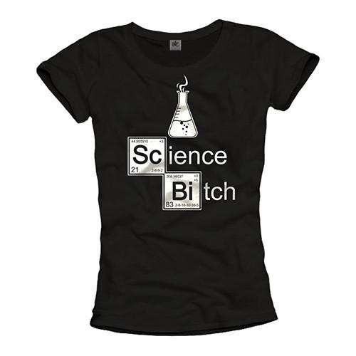 26 Women s T-Shirt Black SCIENCE BITCH Heisenberg Pinkman Uni Abi Women Top Girls- Unisex T-Shirt XXXL